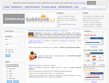 Tablet Screenshot of kolektorek.pl